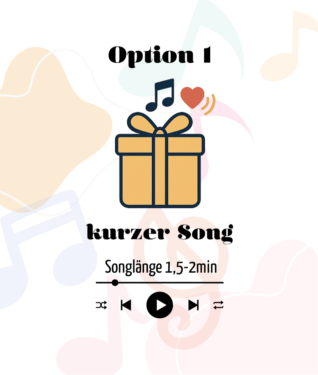 Personalisierter Song 🎵 (1,5-2min)